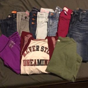 Lot of girls winter clothes